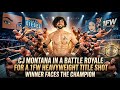 CJ Montana Competes In A Battle Royale For A 1FW Title Shot