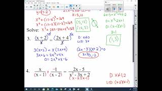 HM2 8 4 graphing rational functions