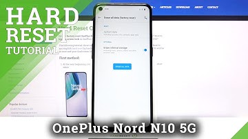 How to Hard Reset Using Settings ONEPLUS Nord N10 5G – Remove Files with System Reset Settings