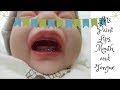 How to Paint Reborn Baby Lips, Mouth and Tongue