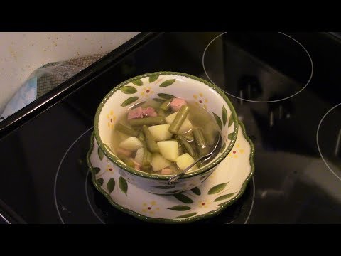 Pressure Cooker Ham and Green Bean Soup