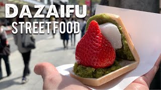 Epic Japanese Street Food Tour | Dazaifu Fukuoka Japan