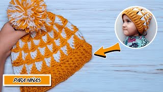 Cómo tejer un gorrito con PUNTOS BÁSICOS (para principiantes) ?