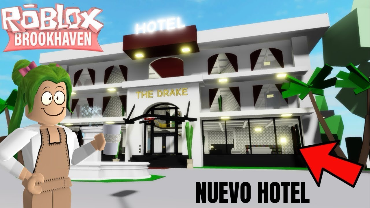 Brookhaven Rp Hotel Cree un mega hotel 🏨 en roblox Brookhaven - YouTube