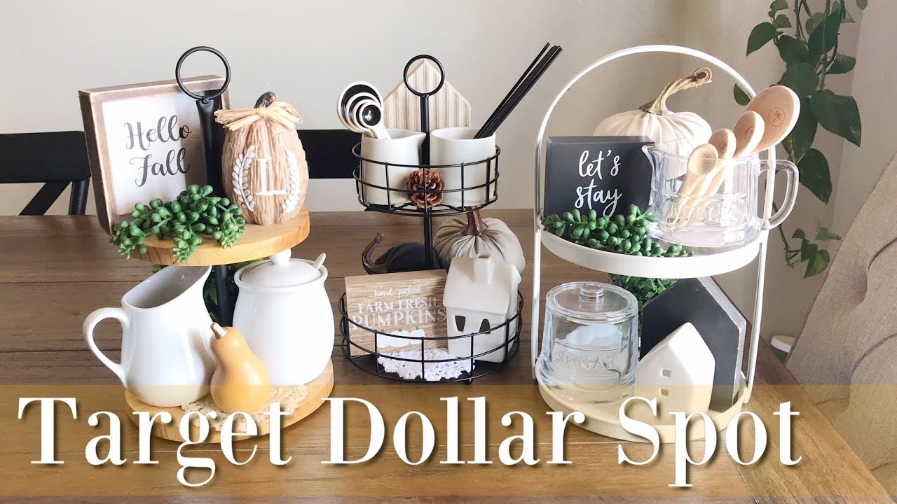 Tiered Trays & 4 of the CUTEST DIY'S EVER!! EVERYTHING DOLLAR TREE! 