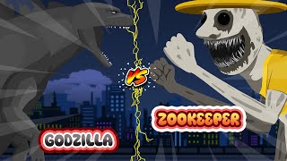 Godzilla vs Giant Zookeeper | Monster Animation