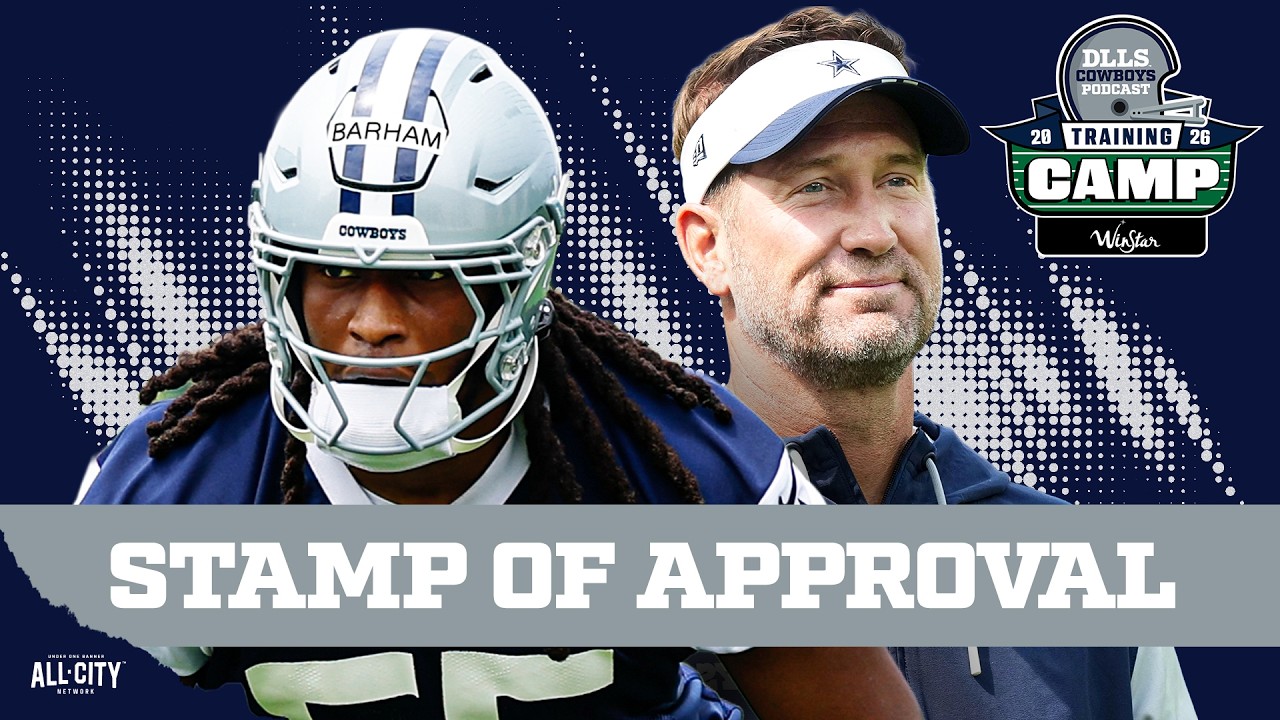 Cowboys' Biggest Camp Star? Jaishawn Barham Is Turning Heads | Padded Practice LIVE