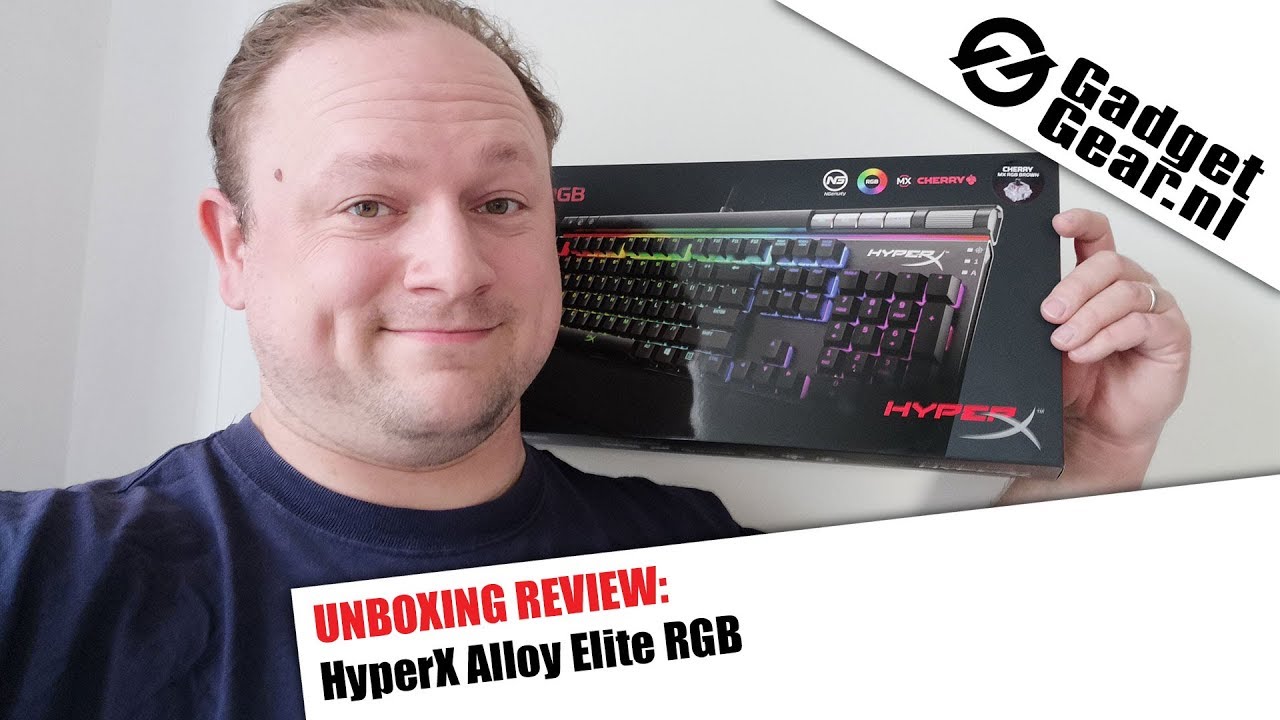 Unboxing Review: HyperX Alloy Elite RGB 