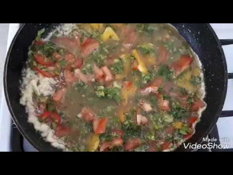 Омлет.Вкусный и сытный завтрак на скорую руку