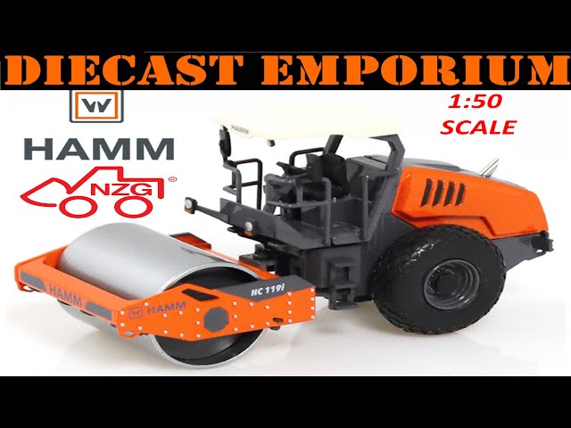 NZG　ロードローラー　HAMM 1/50 Amazon.com: NZG for Hamm H7i Compactor with Smooth Roller