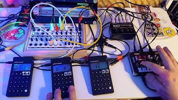 Dorn - Drum and Bass Jam with Pocket Operator PO-32 Tonic, Po-33 KO, Fieldkit FX and Korg NTS-1