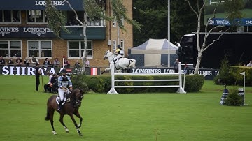 Pippa Funnell takes a tumble at Hickstead Eventers Challenge