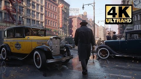 Mafia Definitive Edition Gameplay Walkthrough Part 1 FULL GAME [4K 60FPS] - No Commentary