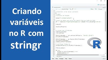 Criando variáveis no R com stringr (Curso R para Machine Learning - Aula 9)