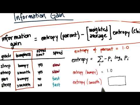 Information Gain Calculation