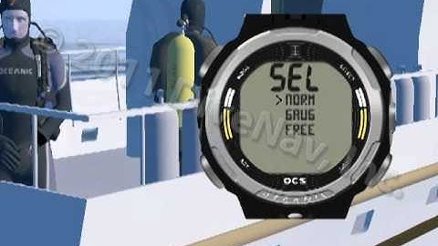 Oceanic OCS Dive Computer - Online Class m1s1