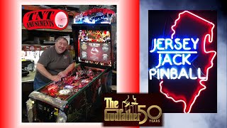 #1777 Jersey Jack GODFATHER COLLECTORS Edition Pinball UNBOXED at TNT Amusements