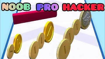 NOOB vs PRO vs HACKER in Coin Rush