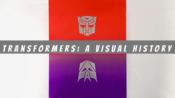 Transformers A Visual History Limited Edition (flip through) Artbook