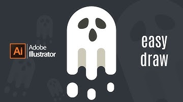 Simple Ghost tutorial in Adobe Illustrator