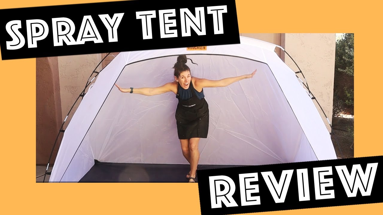 DIY Portable Spray Paint Tent 