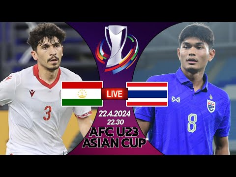#AsianCupU23 Live+score! ไทย พบ ทาจิกีสถาน AFC U23 Asian Cup Qatar 2024