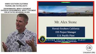 U.S. Navy's Environmental Impact Statement Presentation 2017