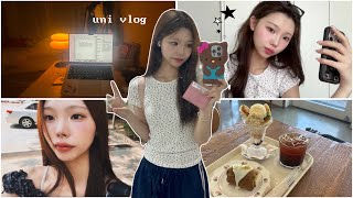 uni vlog 학교학교학교..🌀👩🏻‍💻