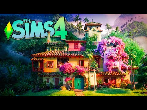 Я ПОСТРОИЛА ДОМ ИЗ ЭНКАНТО В СИМС 4 - The Sims 4 Encanto (2022)