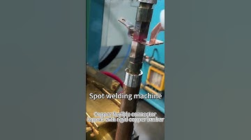 High-Speed Spot Welding for Copper Flexible Connectors
