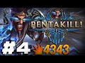 ANOTHER PENTA?!! META DRAVEN BUILD - EUW TO CHALLENGER - #4