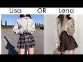 Choose Lisa Or Lena Clothes Outfits