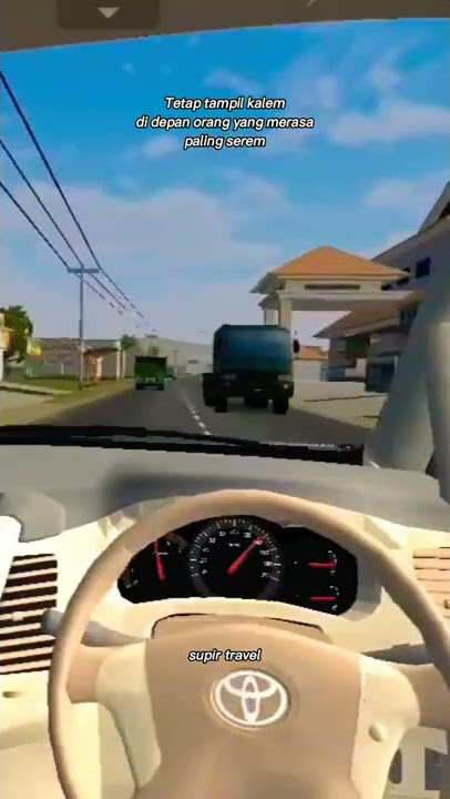 BUSSID STORY 30 DETIK,kata kata,supir travel,driver muda #shorts #bussid #modbussid
