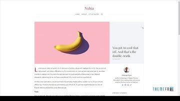 Nubia - Make Your Jekyll Website Beautiful and Make It Fast        Ta