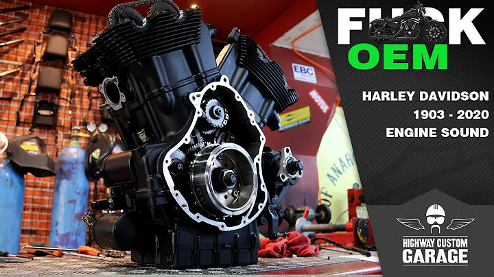 Harley Davidson Motor Sesi | Engine Sounds 1903 - 2020