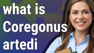 Coregonus Artedi Meaning Of Coregonus Artedi