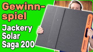 GEWINNSPIEL: Gewinne ein hochwertiges Solar Panel von Jackery! Solar Saga 200 mit 200Wp