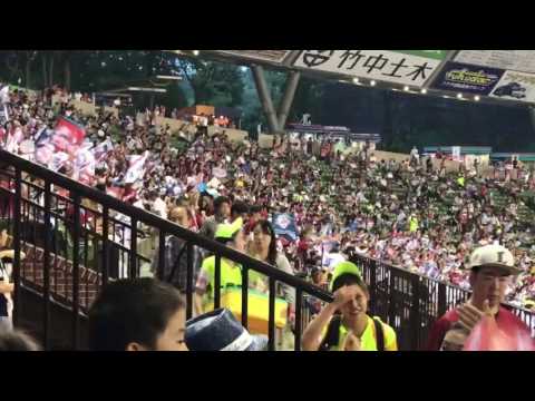 2017.8.3(木)西武12連勝へ→秋山 先頭打者ホームラン！