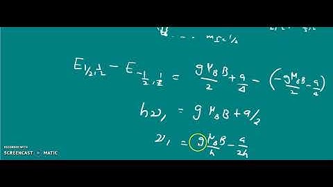 ESR | Hyperfine structure
