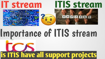 IT and ITIS streams in TCS|Importance of ITIS in every IT Company #ITIS #it #tcs #mnc