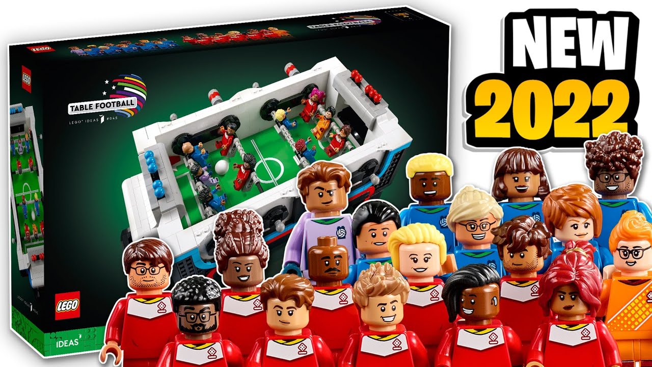 At håndtere sneen dybde LEGO IDEAS Table Football Set OFFICIALLY Revealed & Why They Changed It...  - YouTube
