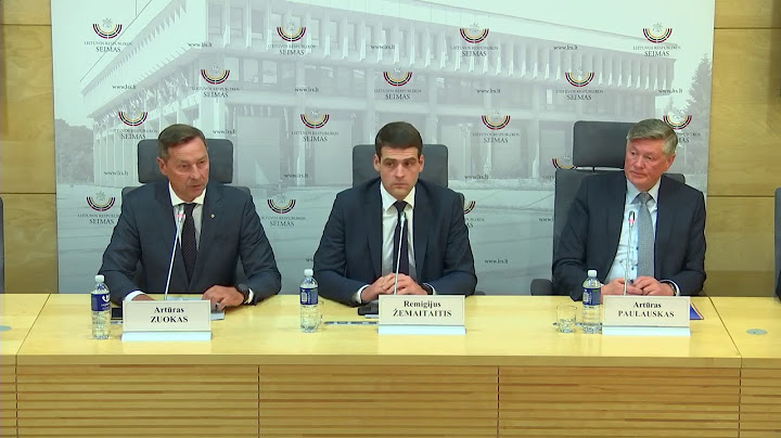 2019-11-26 Seimo nario Remigijaus Žemaitaičio sp. konf. „Ko tikėtis iš liberalių ir centro politi...
