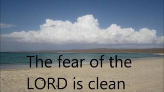 Video thumbnail of "Psalm 19 The Law of the Lord is Perfect w Lyrics"