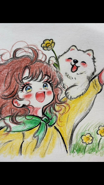 #drawing #art #animeeart #fypage #gambarcerita #pensilwarna #