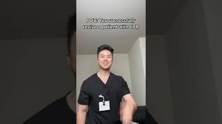 Always check the patient’s code status! DNR means “Do Not Resuscitate”