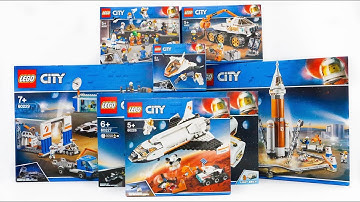 ALL LEGO City Space Compilation 2019 Speed Build