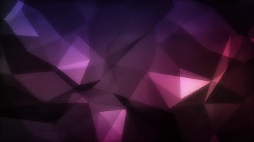 Dark Polygonal Background Motion Graphics