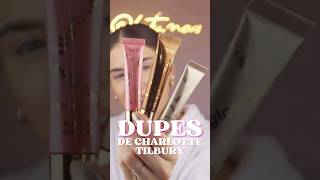 Testei os DUPES de CHARLOTTE TILBURY que a TARTE lançou ✨💖 #makeup #dicas #maquiagem #dupes