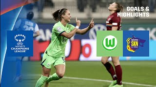 COMPREHENSIVE WIN | VfL Wolfsburg vs. St. Pölten Highlights (UEFA Women’s Champions League 2022-23)