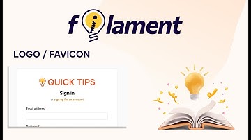Filament: Logo / Favicon #filament  #laravel